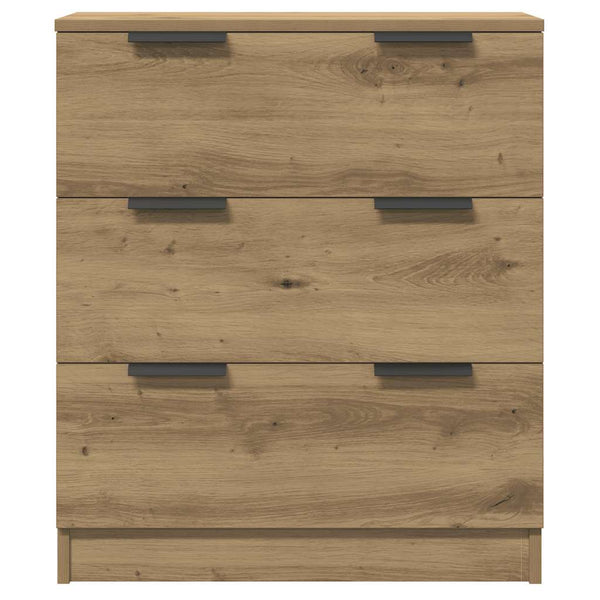 Sideboards 3er Set, Artisan-Eiche, 60 cm