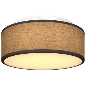 Schwarze Deckenlampe mit Strahlern