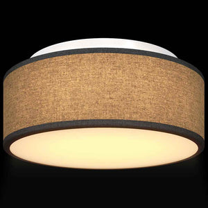 Schwarze Deckenlampe mit Strahlern