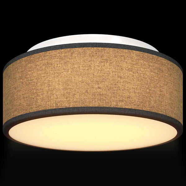Schwarze Deckenlampe mit Strahlern