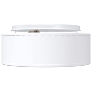 Weiße Deckenlampe mit Strahlern, 30x30 cm