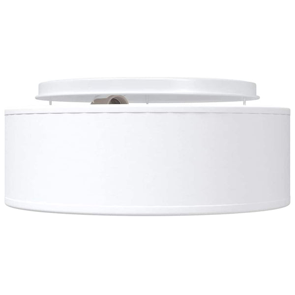 Weiße Deckenlampe mit Strahlern, 30x30 cm
