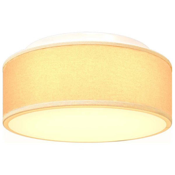 Weiße Deckenlampe mit Strahlern, 30x30 cm