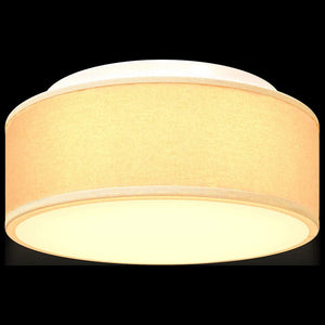 Weiße Deckenlampe mit Strahlern, 30x30 cm