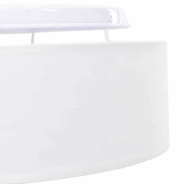 Weiße Deckenlampe mit Strahlern
