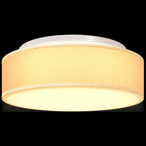 Weiße Deckenlampe mit Strahlern