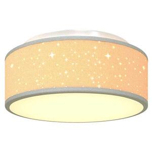Graue Deckenlampe mit Strahlern