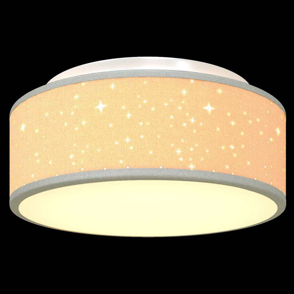 Graue Deckenlampe mit Strahlern