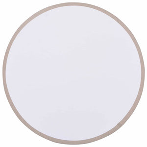 Deckenlampe mit Strahlern Taupe Stoff