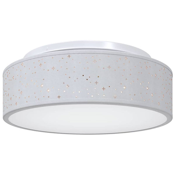 Graue Deckenlampe mit Strahlern, 38cm