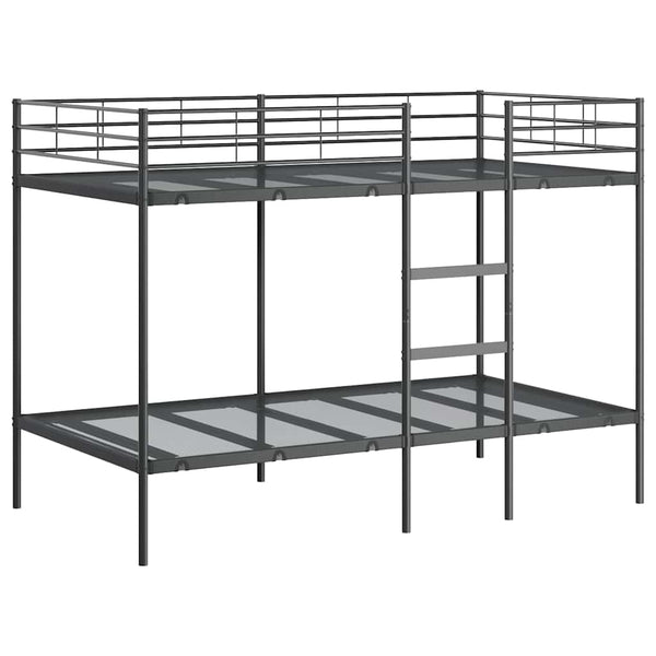 Etagenbett Schwarz 100x200 cm Stahl