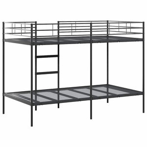 Etagenbett Schwarz 100x200 cm Stahl