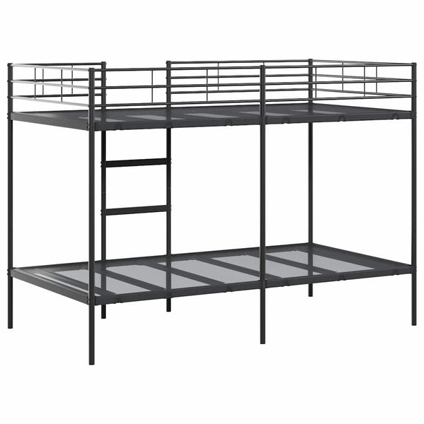Etagenbett Schwarz 100x200 cm Stahl