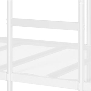 Etagenbett Weiß 75x190 cm ohne Matratze