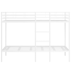 Etagenbett Weiß 100x200 cm Stahl