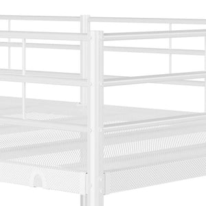 Etagenbett Weiß 100x200 cm Stahl