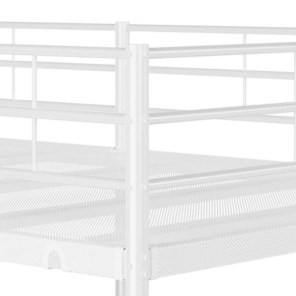 Etagenbett Weiß 100x200 cm Stahl