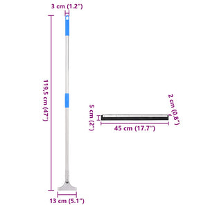 Wasserschieber mit Stiel, 45 cm