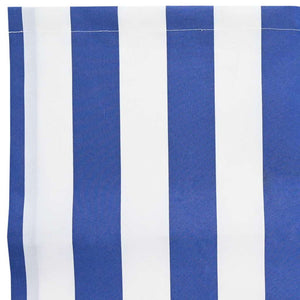 Markisenstoff Blau-Weiß 235x195cm