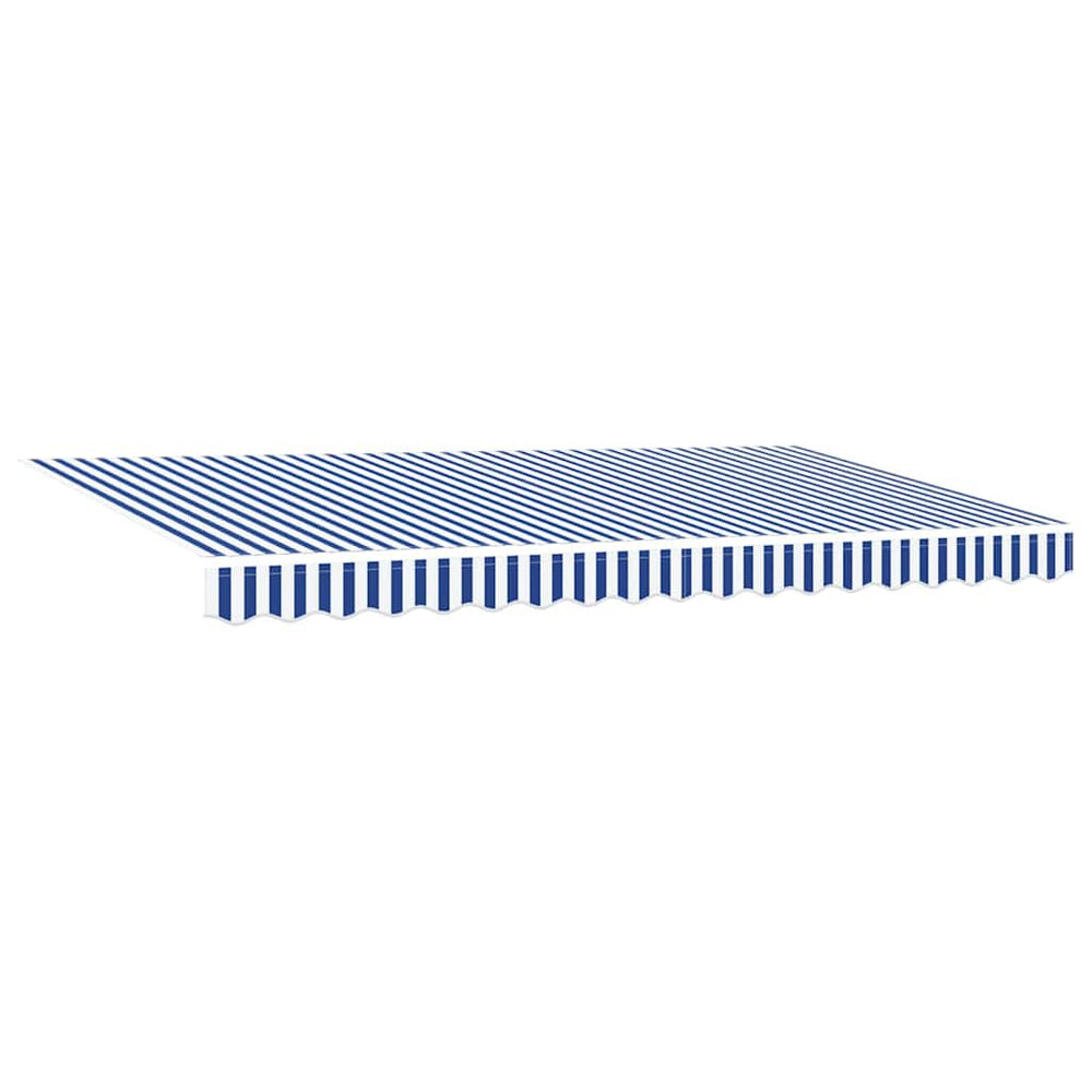 Markisenstoff Blau-Weiß 4x2m Polyester