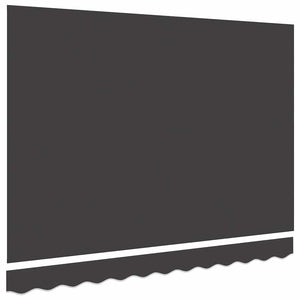 vidaXL Toile de rechange pour store banne Anthracite 235 x 195 cm Polyester