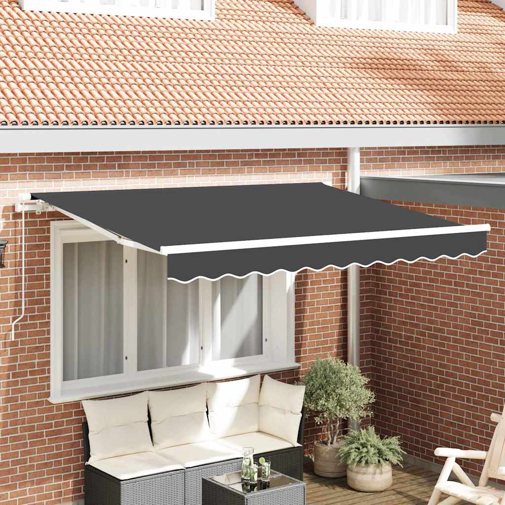 Markisenstoff Anthrazit 3x2m Polyester