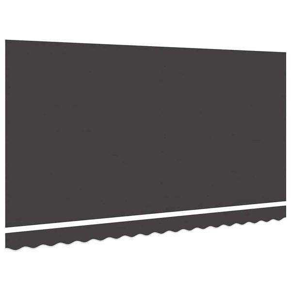 Markisenstoff Anthrazit 4x2m Polyester