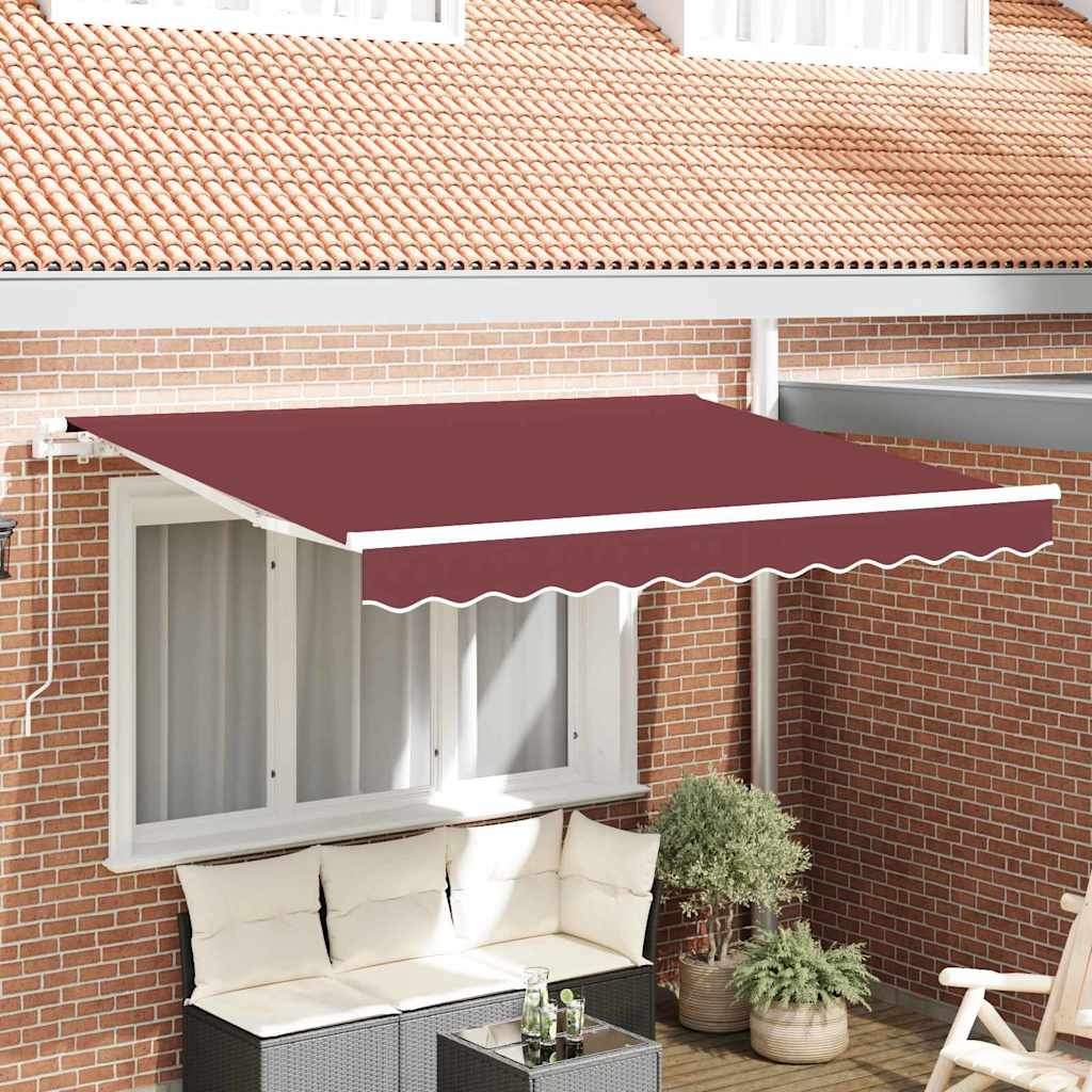 Markisenstoff Bordeauxrot 235x195cm