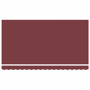 vidaXL Toile de rechange pour store banne bordeaux 4 x 2 m polyester