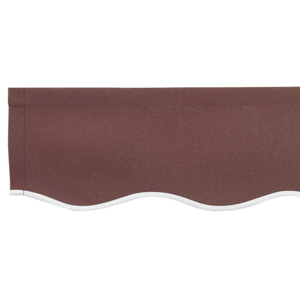 vidaXL Toile de rechange pour store banne marron 235 x 195 cm polyester