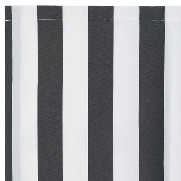 vidaXL Awning Replacement Fabric Anthracite and White 4 x 2 m Polyester