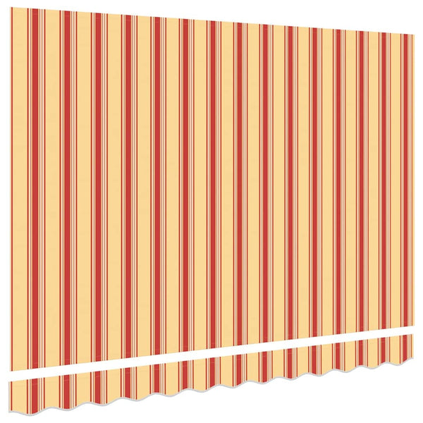 vidaXL Tissu de rechange pour store banne multicolore 3,5 x 2 m polyester