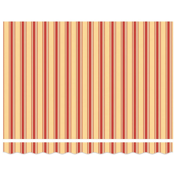 vidaXL Tissu de rechange pour store banne multicolore 3,5 x 2 m polyester