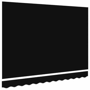 vidaXL Toile de rechange pour store banne Noir 3,5 x 2,5 m Polyester