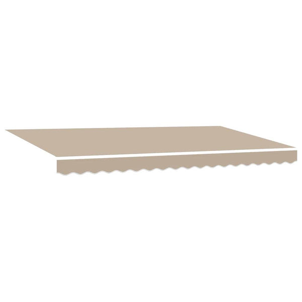 Beige Markisen-Ersatzstoff 380x195cm