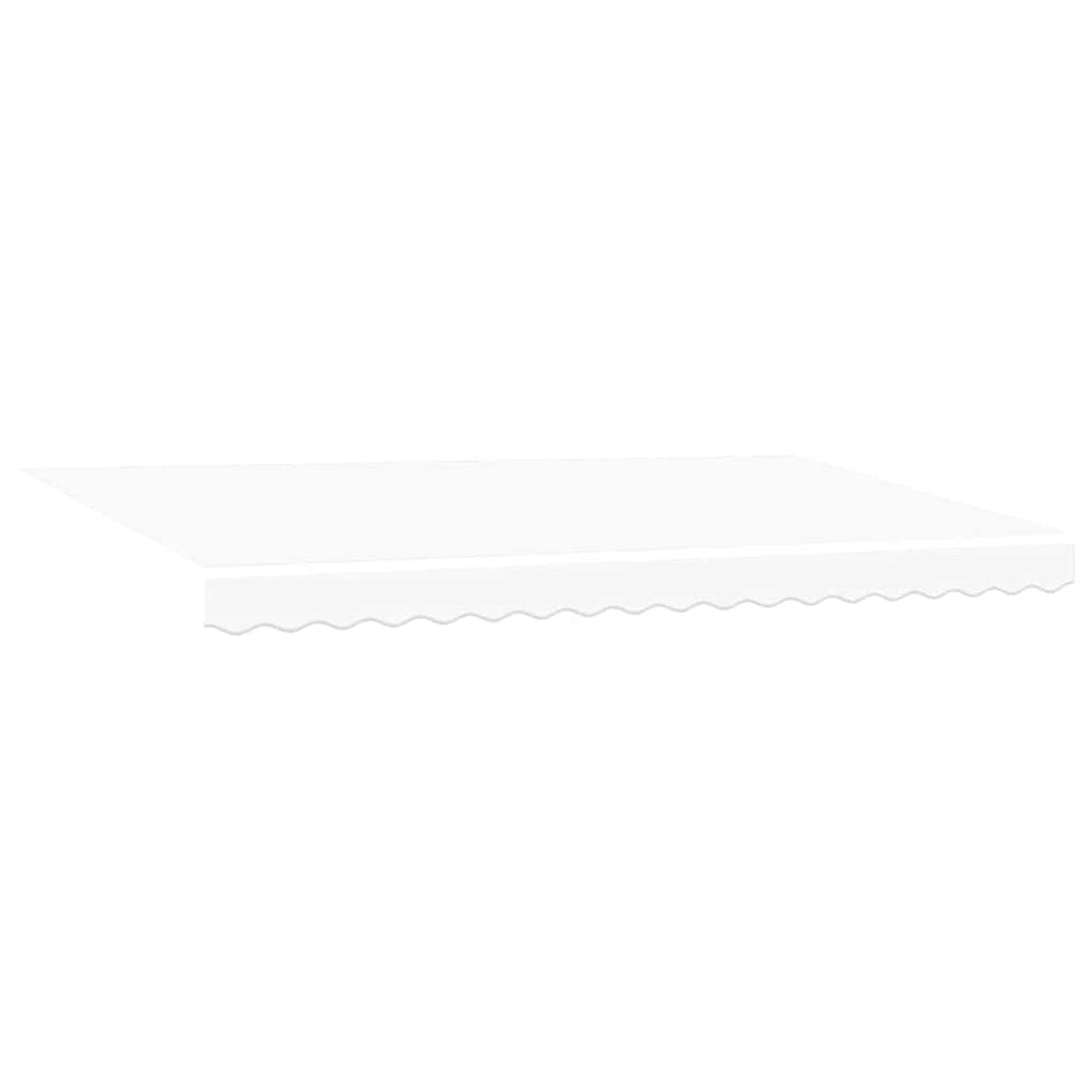 Markisenstoff Ersatz Weiß 4x2m