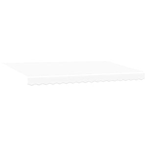 Markisenstoff Ersatz Weiß 4x2m