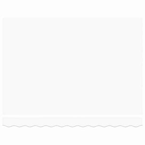 vidaXL Toile de store de remplacement Blanc 3,5 x 2,5 m Polyester