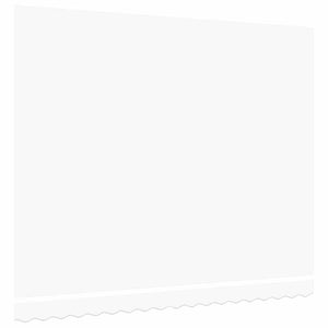 vidaXL Toile de store de remplacement Blanc 4 x 3,5 m Polyester