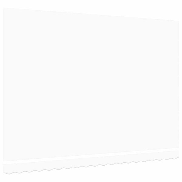 vidaXL Toile de rechange pour store banne Blanc 4,5 x 3 m Polyester