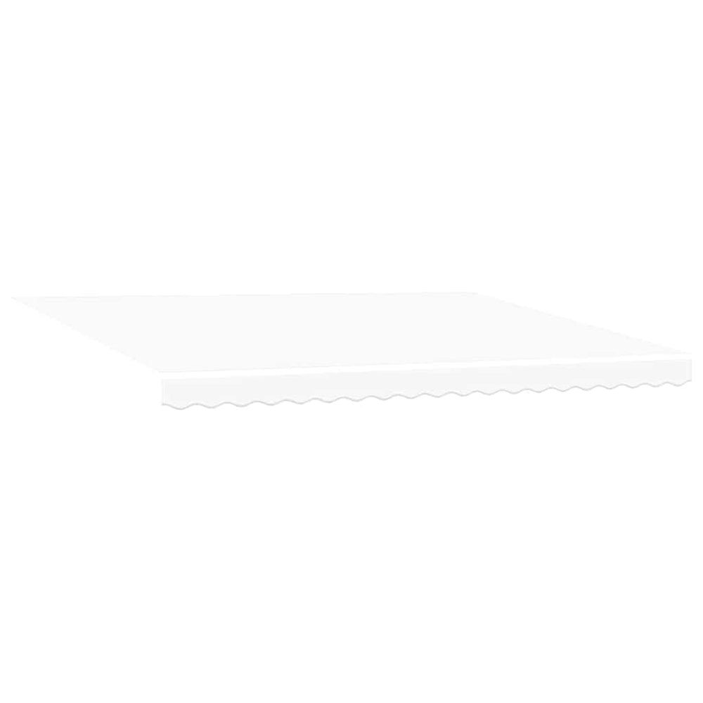Markisenstoff Ersatz Weiß 4,5x3,5m