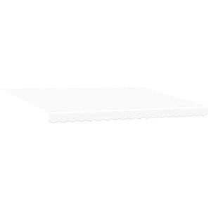 Markisenstoff Ersatz Weiß 4,5x3,5m