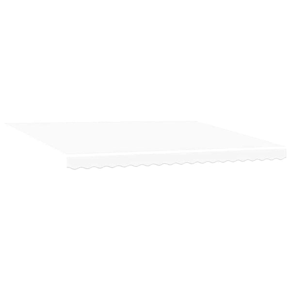 Markisenstoff Ersatz Weiß 4,5x3,5m
