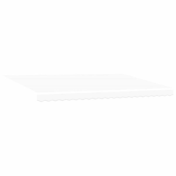 vidaXL Toile de store de rechange blanc 480 x 345 cm polyester
