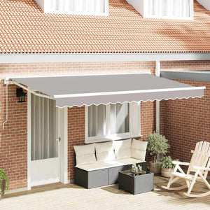 Markisenstoff Hellgrau 380x195cm