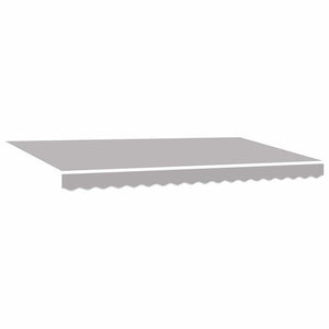 Markisenstoff Hellgrau 380x195cm