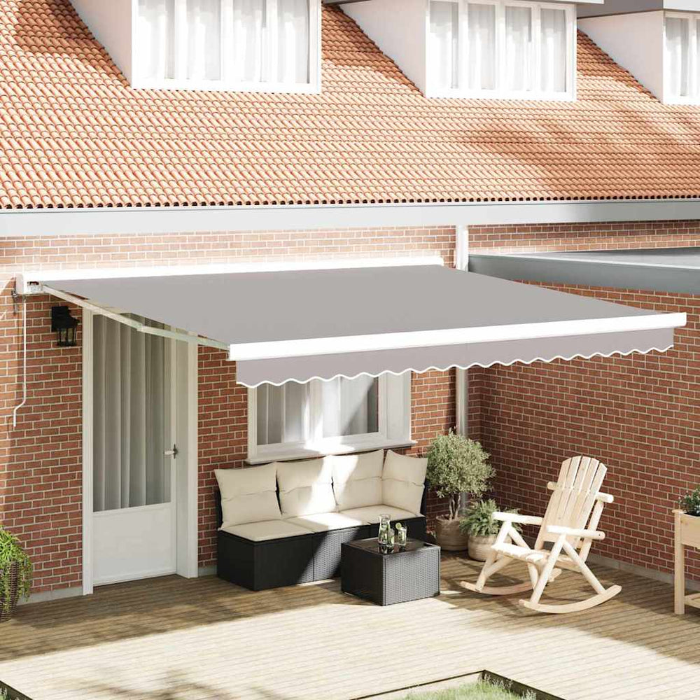 Markisenstoff Hellgrau 4x3,5 m