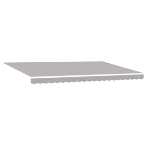 Markisenstoff Hellgrau 480x295cm Polyester
