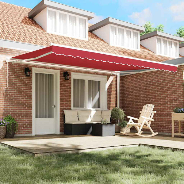 Markisenstoff Ersatz Rot 430x295cm