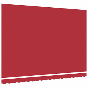 Markisenstoff Rot 4,5x3,5m Polyester